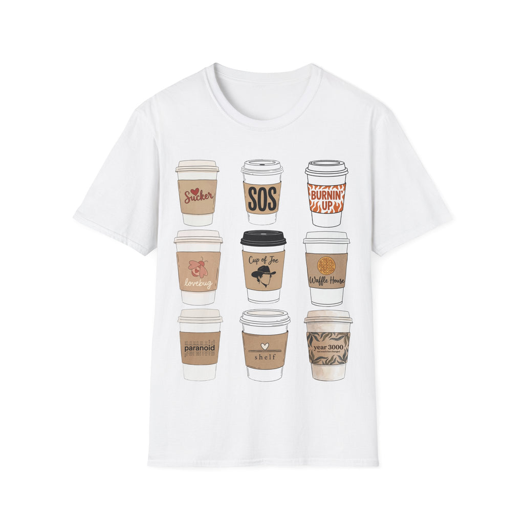 Cup of Joe Coffee Shirt - Aesthetic JoBros Fan Graphic T-Shirt