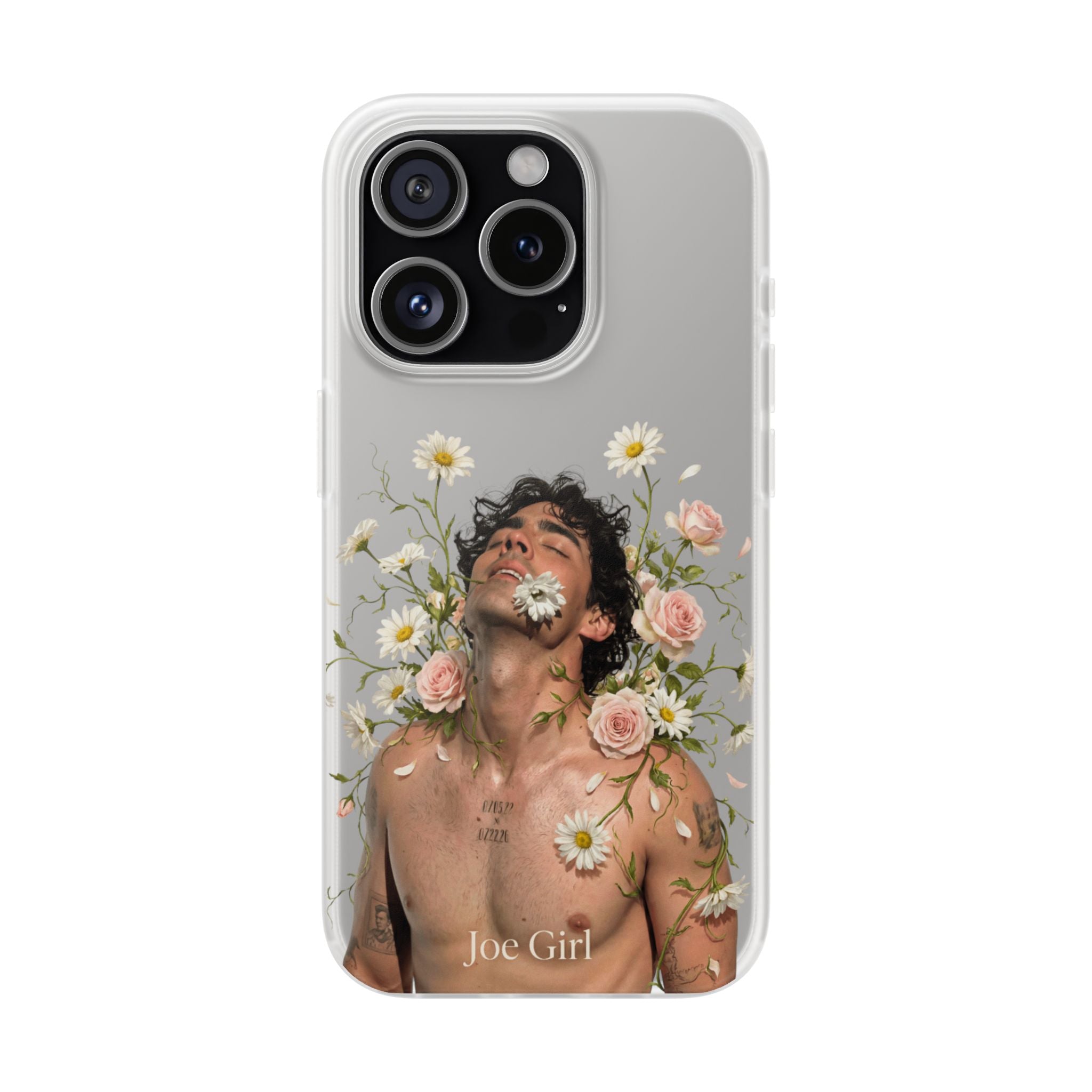 Joe Jonas Floral Aesthetic Phone Case