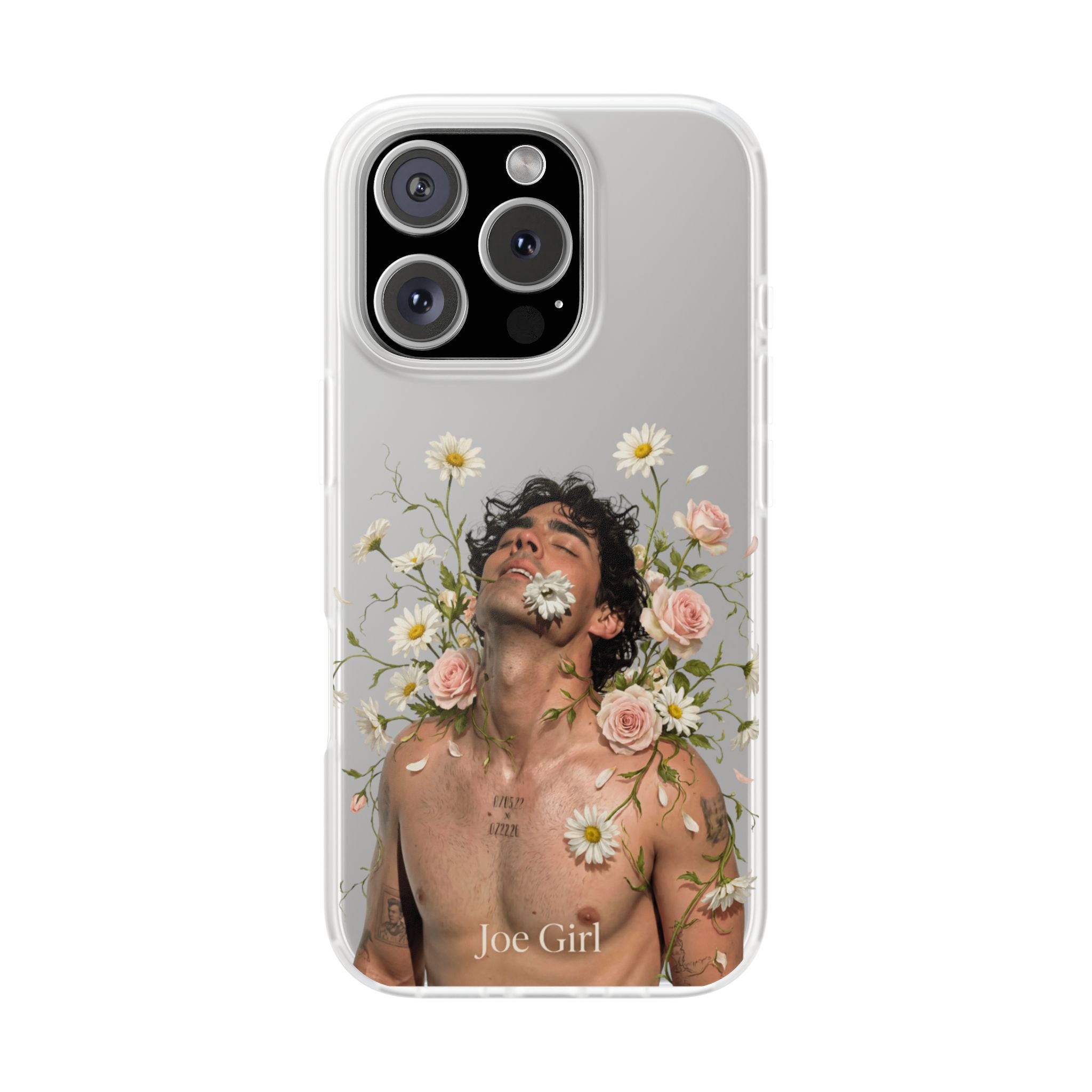 Joe Jonas Floral Aesthetic Phone Case