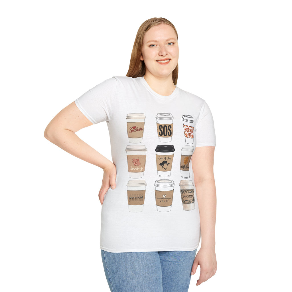 Cup of Joe Coffee Shirt - Aesthetic JoBros Fan Graphic T-Shirt