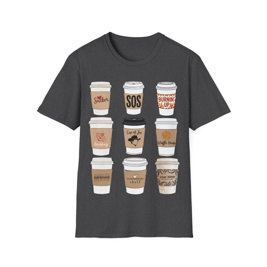 Cup of Joe Coffee Shirt - Aesthetic JoBros Fan Graphic T-Shirt