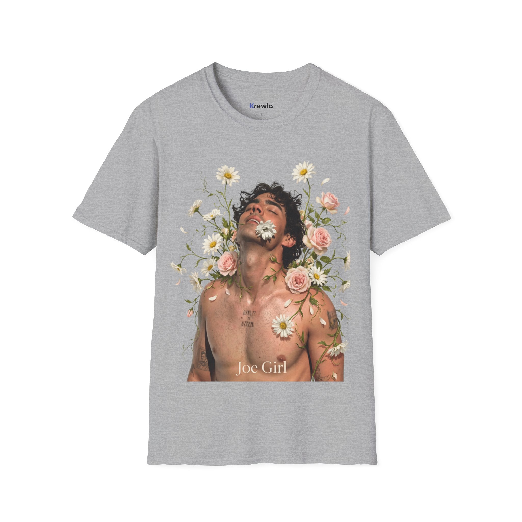 Joe Girl Floral Portrait Tee