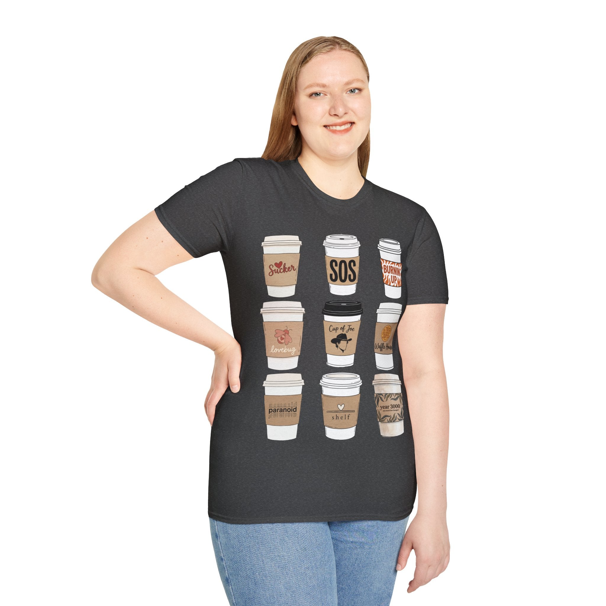 Cup of Joe Coffee Shirt - Aesthetic JoBros Fan Graphic T-Shirt