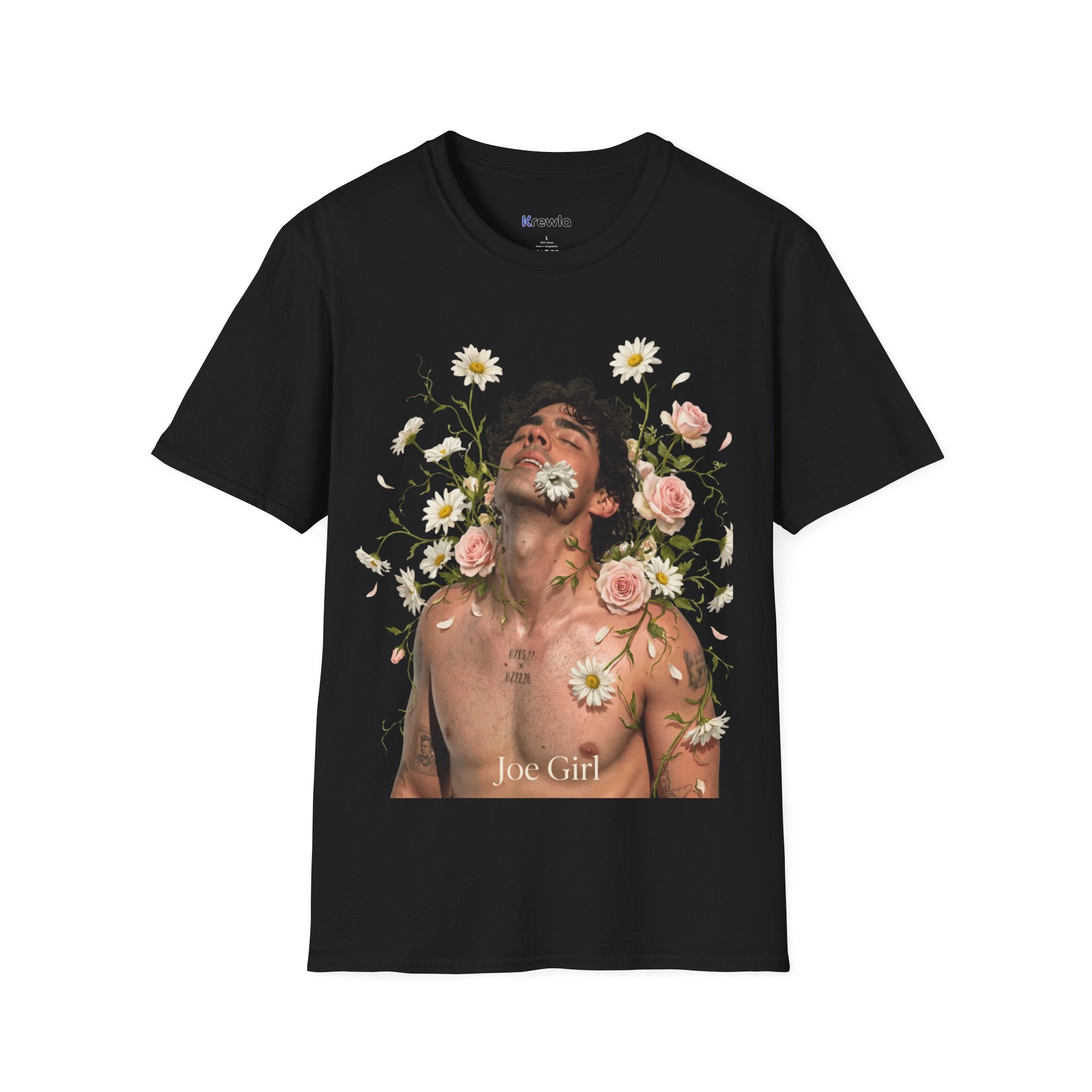 Joe Girl Floral Portrait Tee