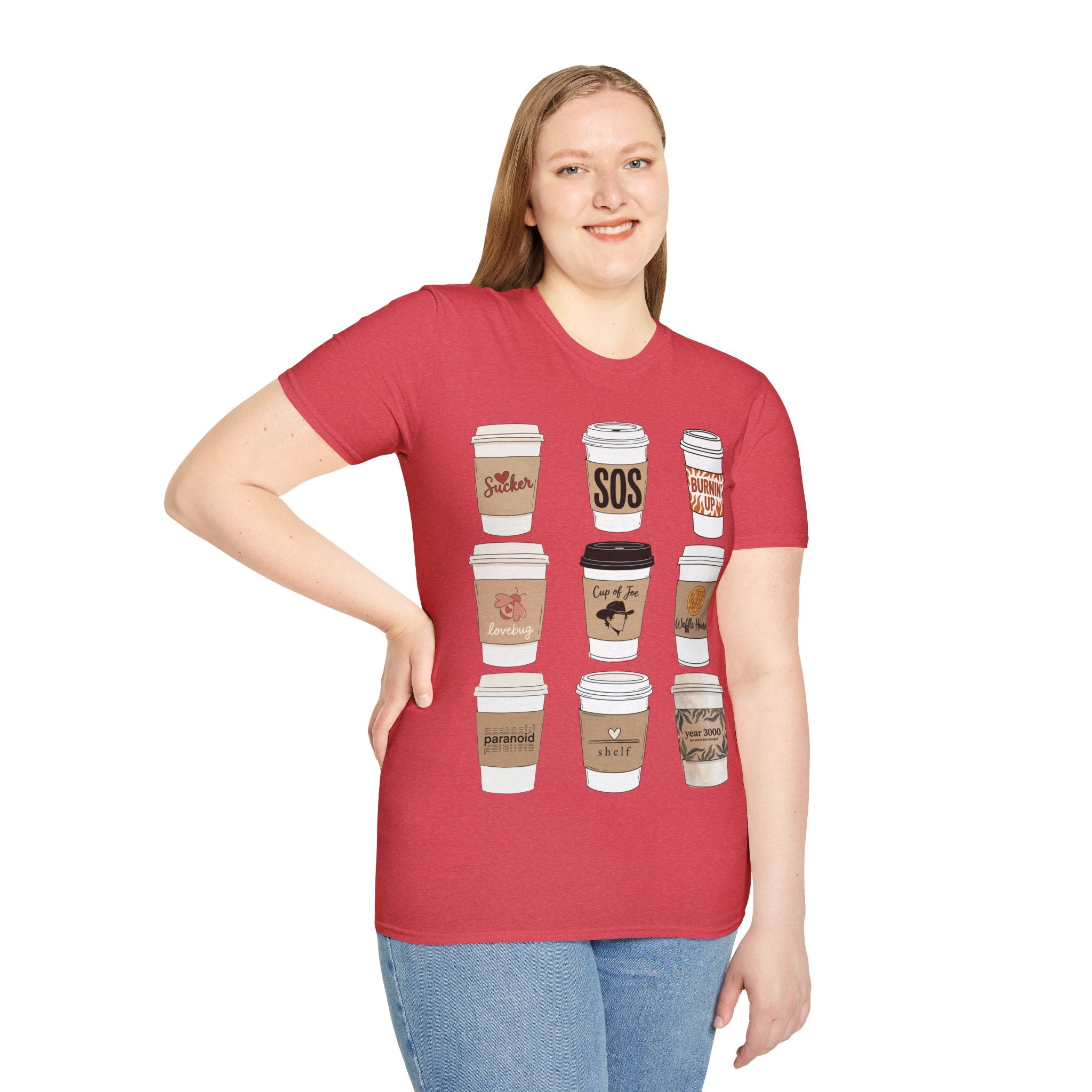Cup of Joe Coffee Shirt - Aesthetic JoBros Fan Graphic T-Shirt
