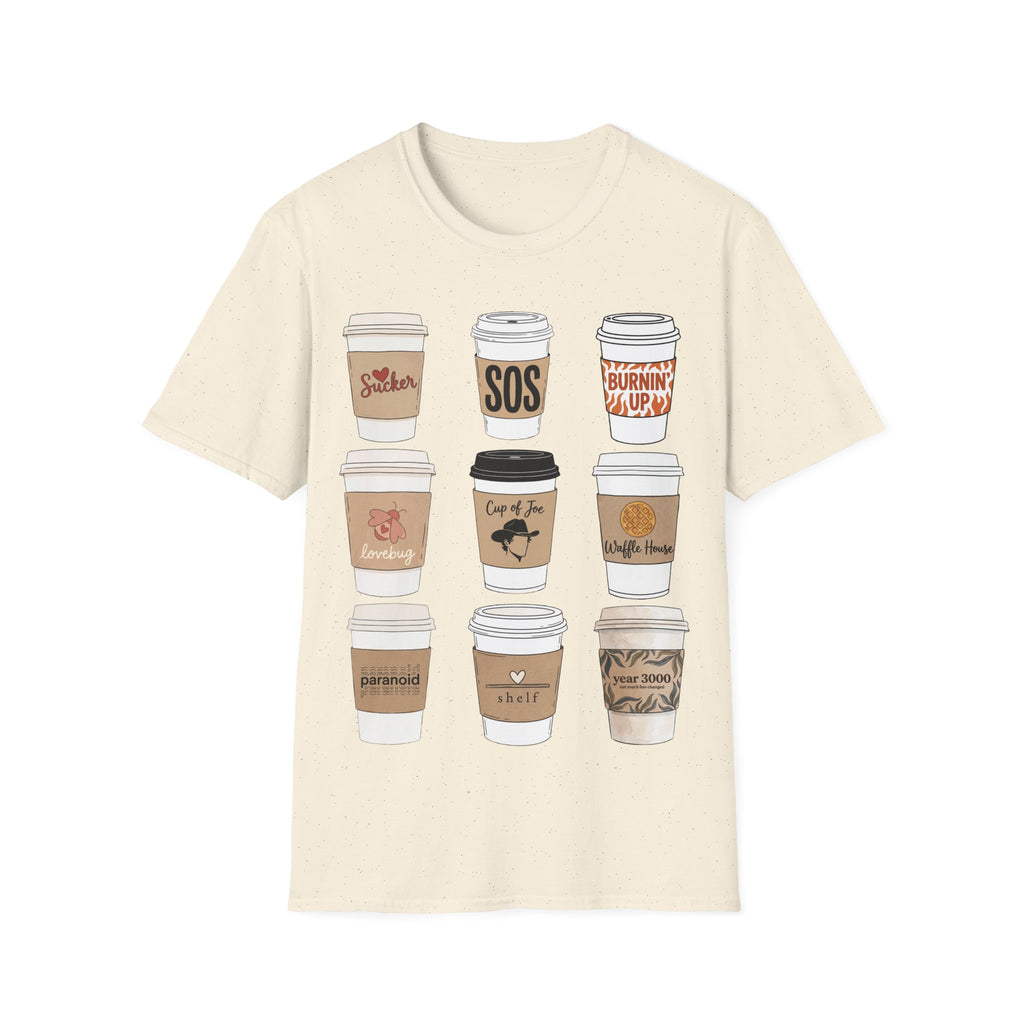 Cup of Joe Coffee Shirt - Aesthetic JoBros Fan Graphic T-Shirt