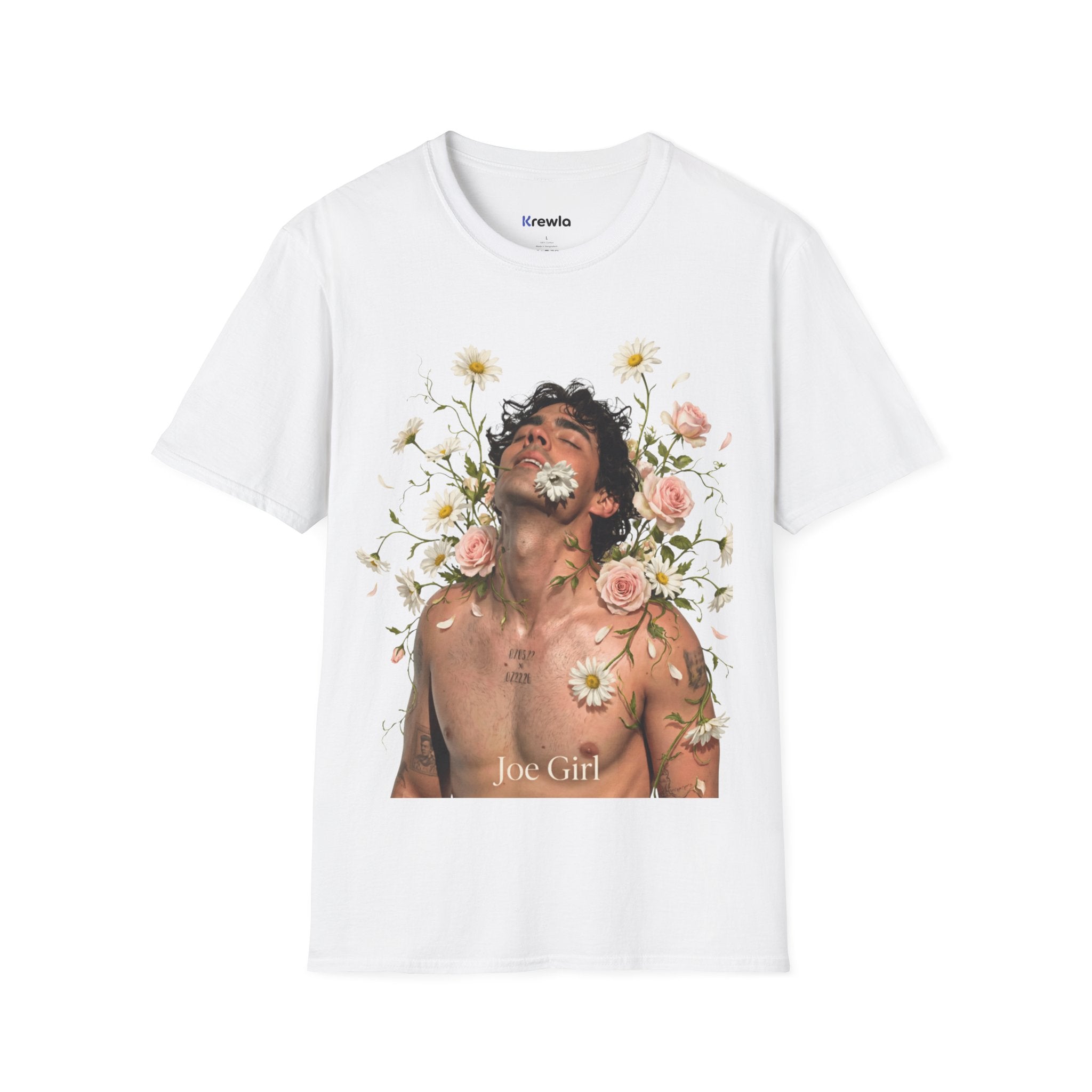 Joe Girl Floral Portrait Tee