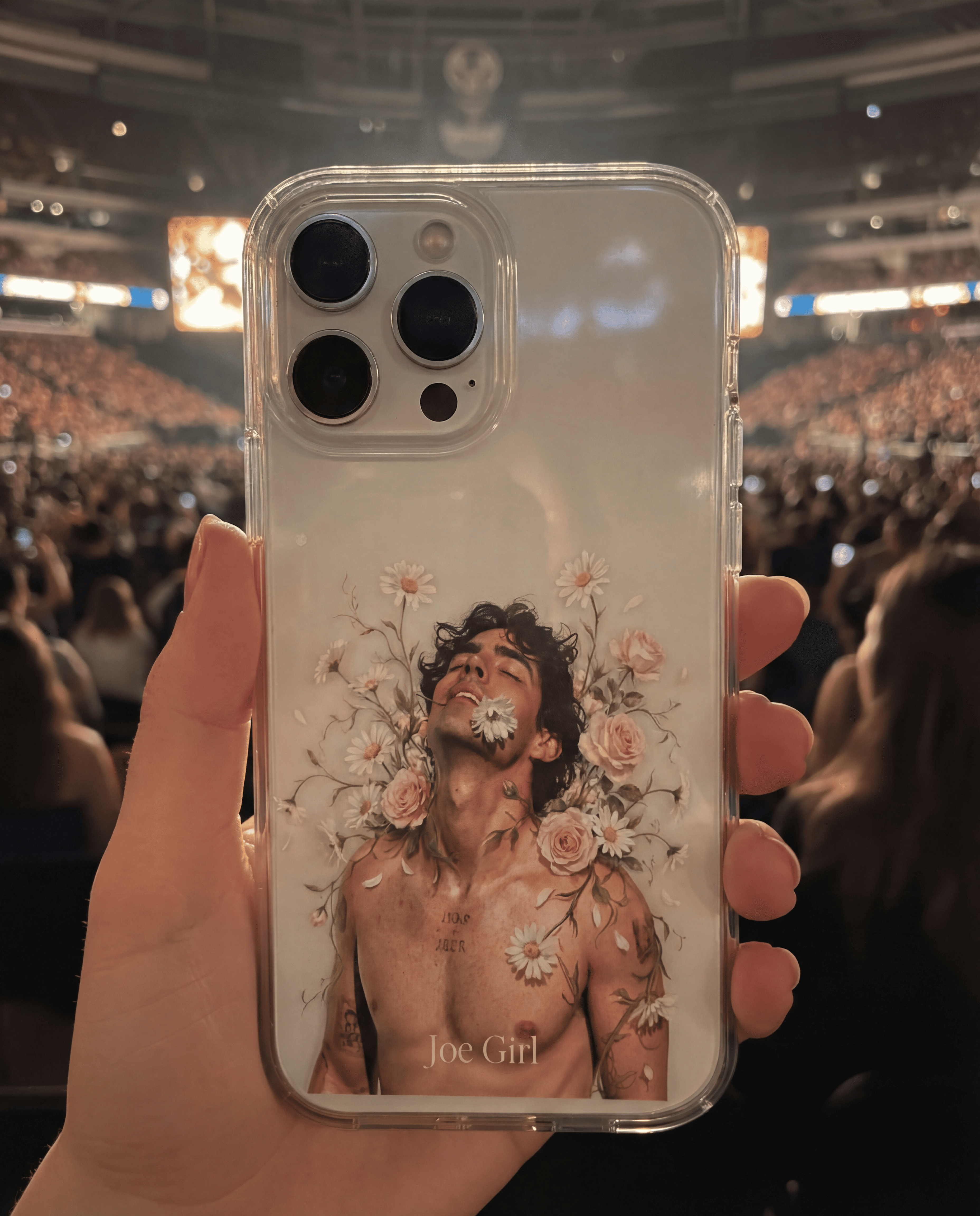 Joe Jonas Floral Aesthetic Phone Case