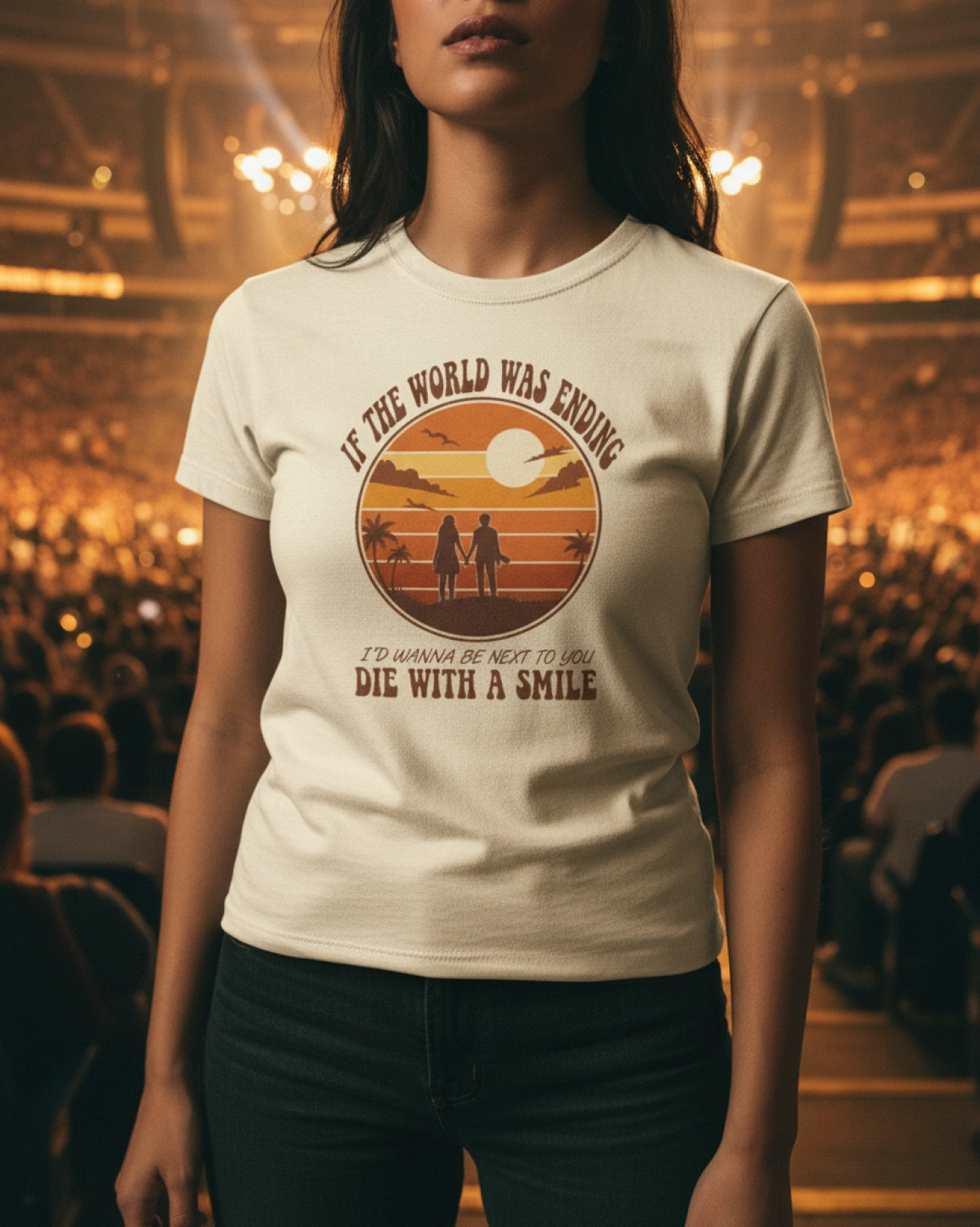 Die With A Smile Tee